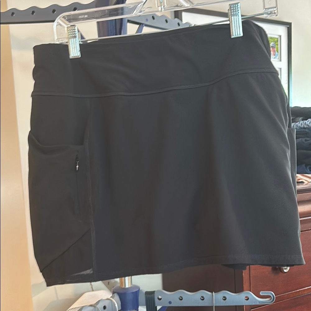 Athleta Black Skort